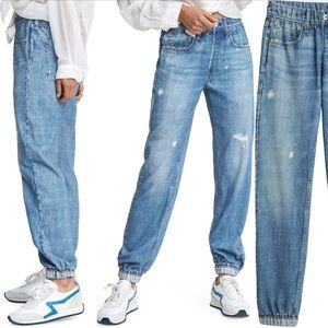 Rag & Bone Knit Joggers Miramar Faux Jeans